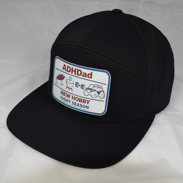 ADHDad Premium Perforated Hat - Acrylic Patch