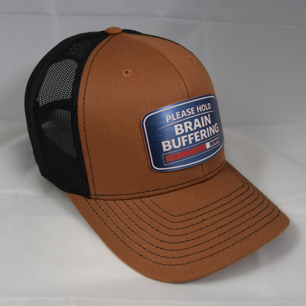 Brain Buffering Mesh-Back Trucker Hat – Acrylic Patch