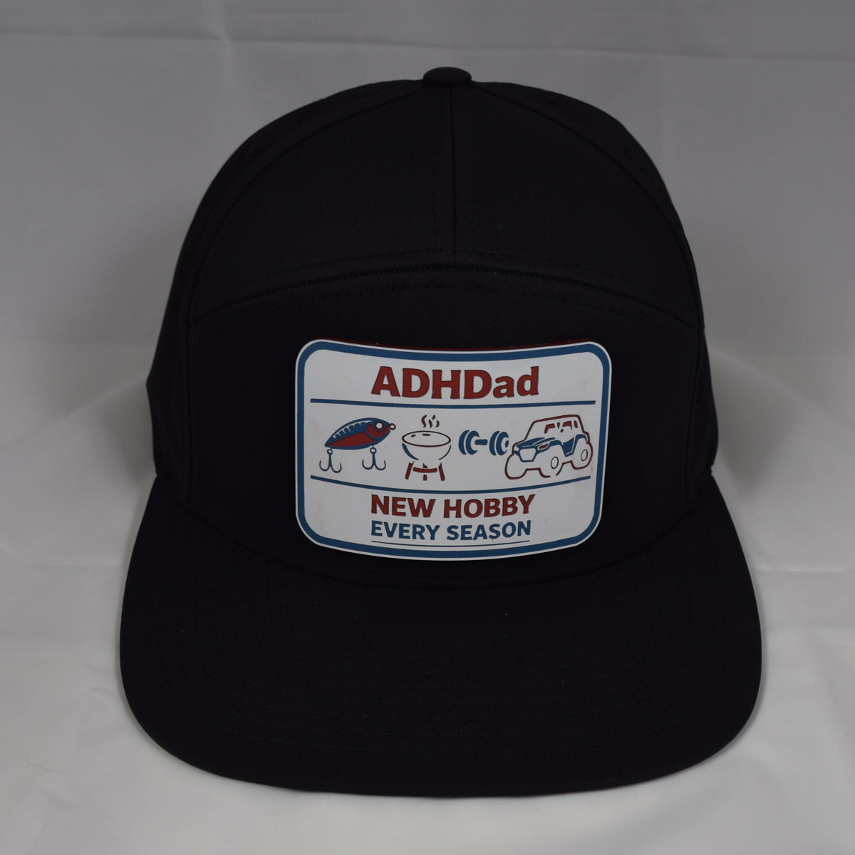 ADHDad Premium Perforated Hat - Acrylic Patch
