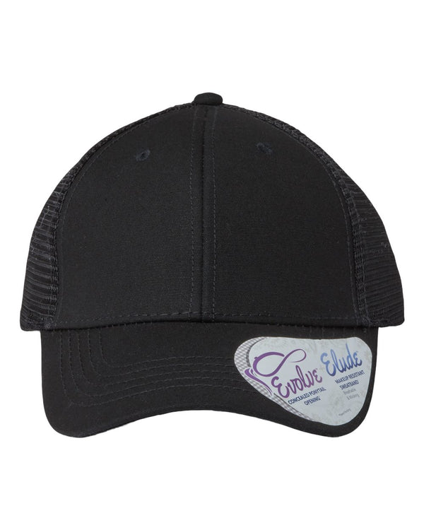 Ladies: Build Your Own Low Profile or Ponytail Mesh Back Trucker Hat