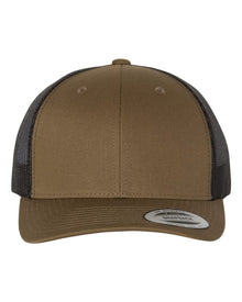 YP Classics Retro Trucker Cap 6606 Coyote Brown/Black