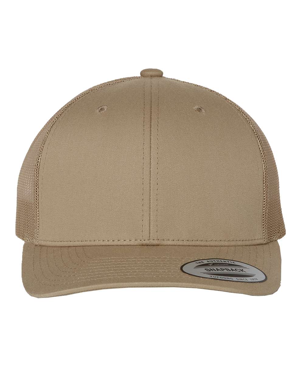 Mesh — YP Classics 6606 — Khaki blank hat